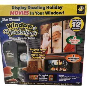 Star Shower Window Wonderland Projector System